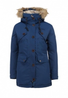 Парка женская зимняя FIVE seasons утепленная LIORA JKT W синяя - ekip96.ru - Екатеринбург
