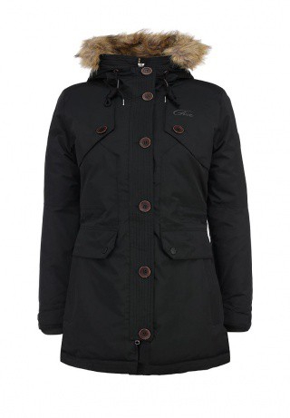 Парка женская зимняя FIVE seasons утепленная LIORA JKT W черная - ekip96.ru - Екатеринбург